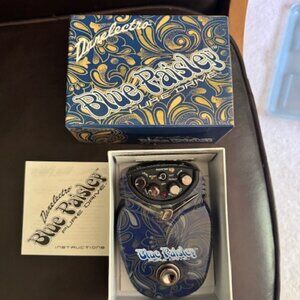 Danelectro Blue Paisley Guitar Pedal